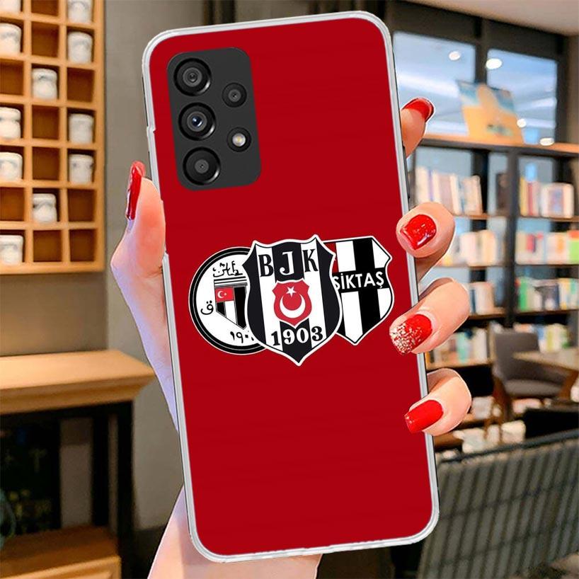 B-Besiktas B-BJK Phone Case For Samsung Galaxy A12 A22 A32 A52 A72 A02S Phone Case Note 20 Ultra 10 S10 Plus A51 A71 A50S A20S A