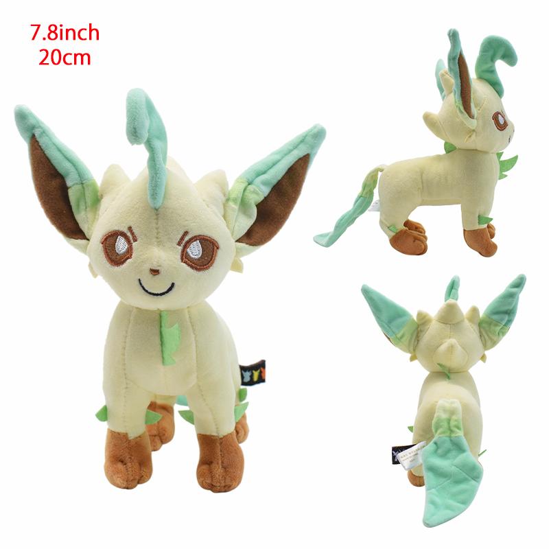 32 Style Eevee Plush Toy Pokemon Eeveelution Umbreon Vaporeon Jolteon Flareon Espeon Leafeon Cartoon Stuffed Animal Doll Peluche