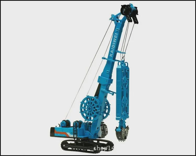 Genuine KDW 1:64 Alloy Slotting Machine Pile Driver Model Subway Engineering Toy with Free Shipping