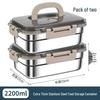 Stainless Steel Food Storage Container with Lid