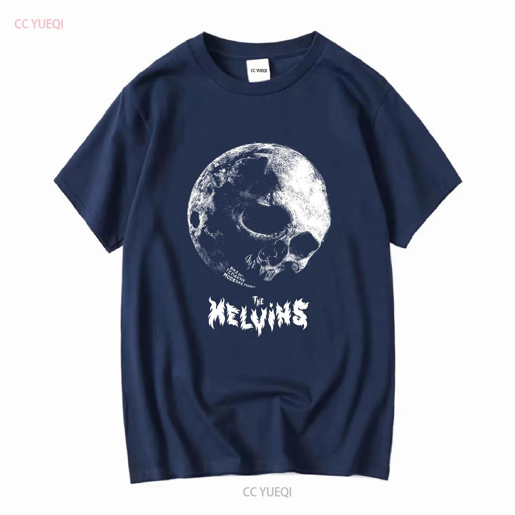 Inspired The Melvins Band For Fan Black All Size T Shirt KH1231 long sleeves vintage Washed Casual homme Top For Everyday Wear