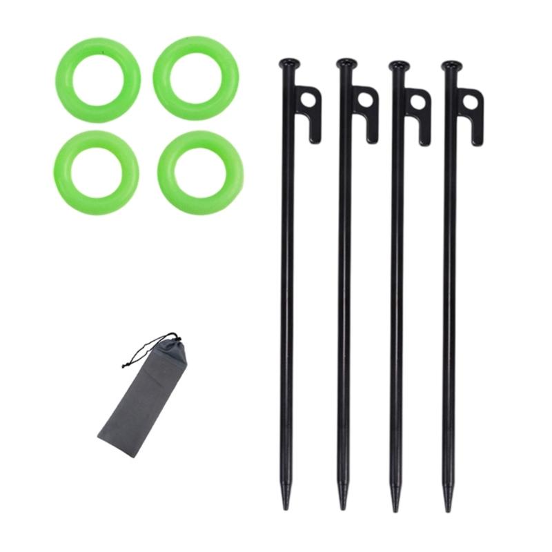 Impregnable Inflexible Tent Stakes Canopies Awnings Pegs Tent Pegs Stakes for Reliability Tent Stability