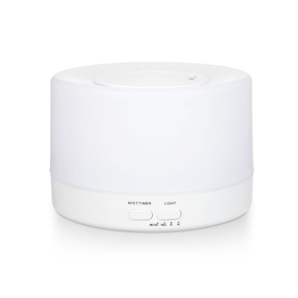 500ML Household Humidifier Essential Oil Diffuser with 7-Color LED Light Aroma Diffuser Cool Mist