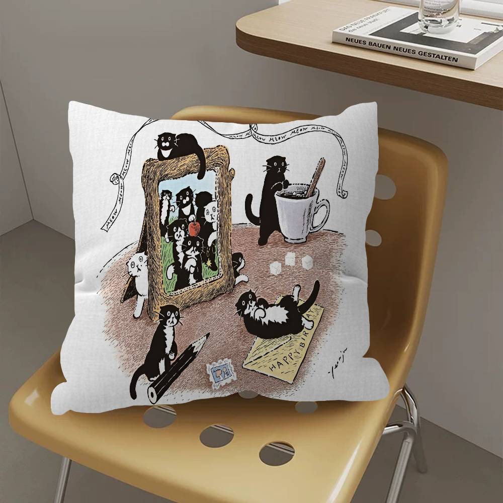 Aesthetic Art Y-Yeonju C-Choi Cushion Cover Car Throw Pillow Case For Sofa Car Christmas Gift 40x40cm 45x45cm