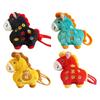 Lucky Horse Year Plush Keychain Pendant Decoration Soft Hanging Toy For Bag Car Keys Accessories