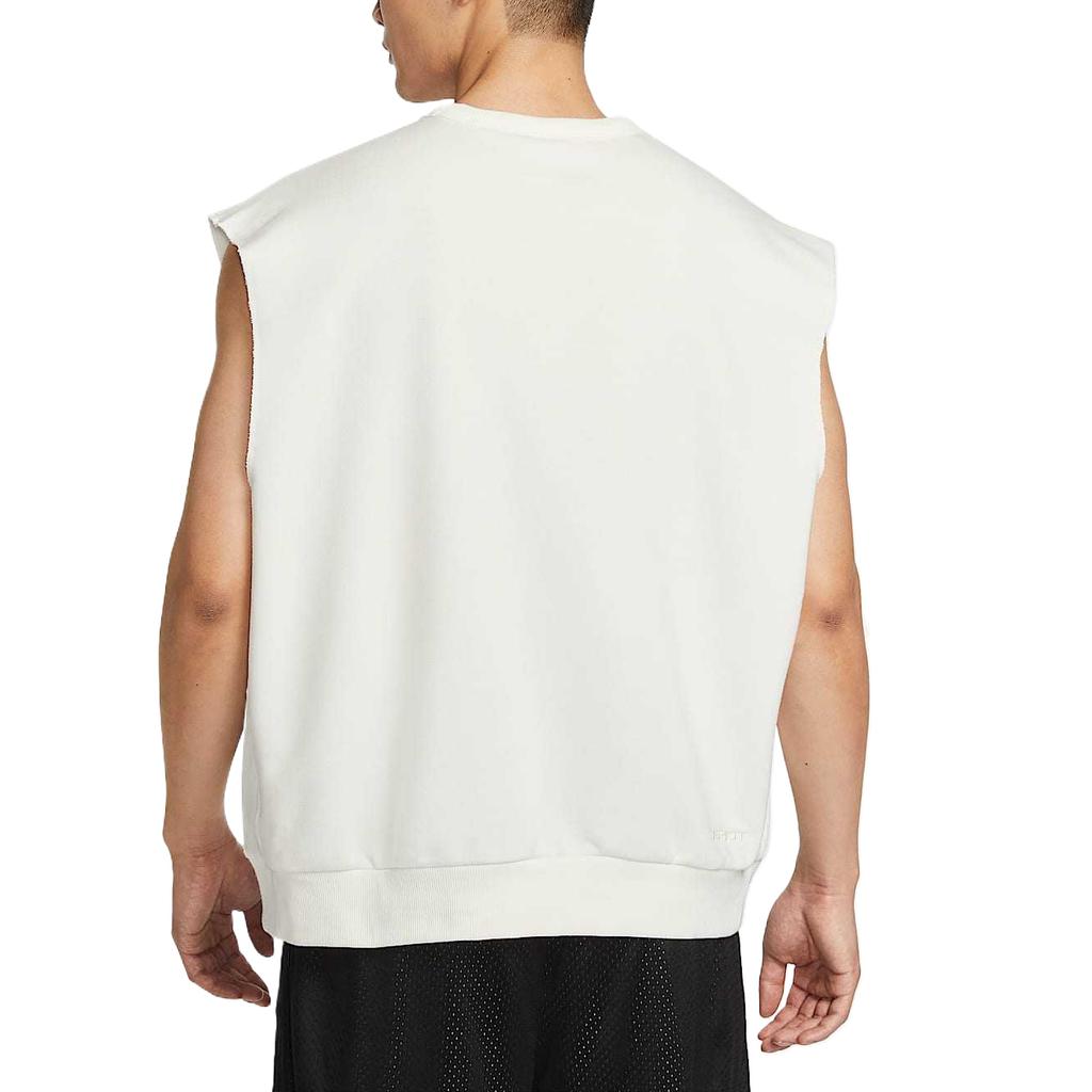 Nike Dri-Fit Standard Issue Comfortable Versatile Simple Fashion Solid Color Vest Men Tops Light-Ivory HJ4202-133