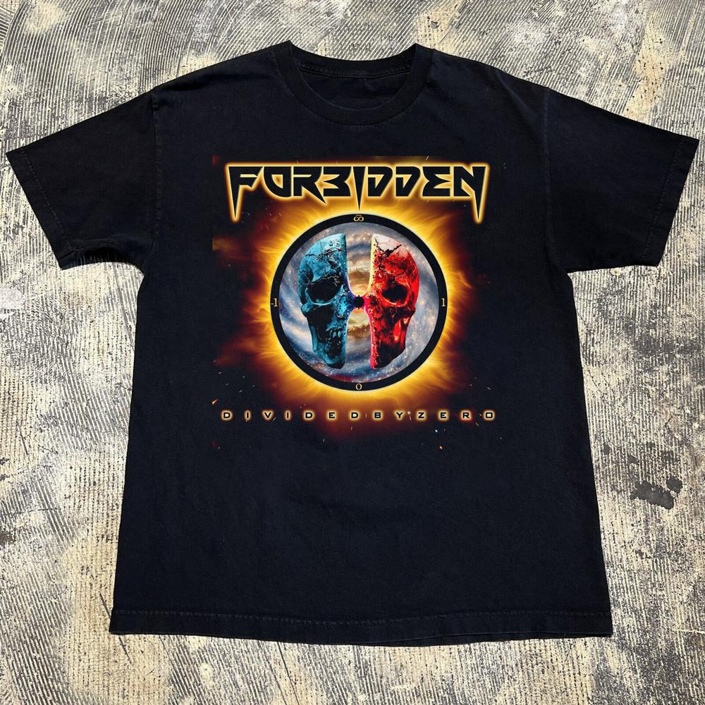 FORBIDDEN 40 Years Of Twisted Evil Summer Tour T Shirt Full Size Gift Fan HH505 Unisex T-Shirt XXL
