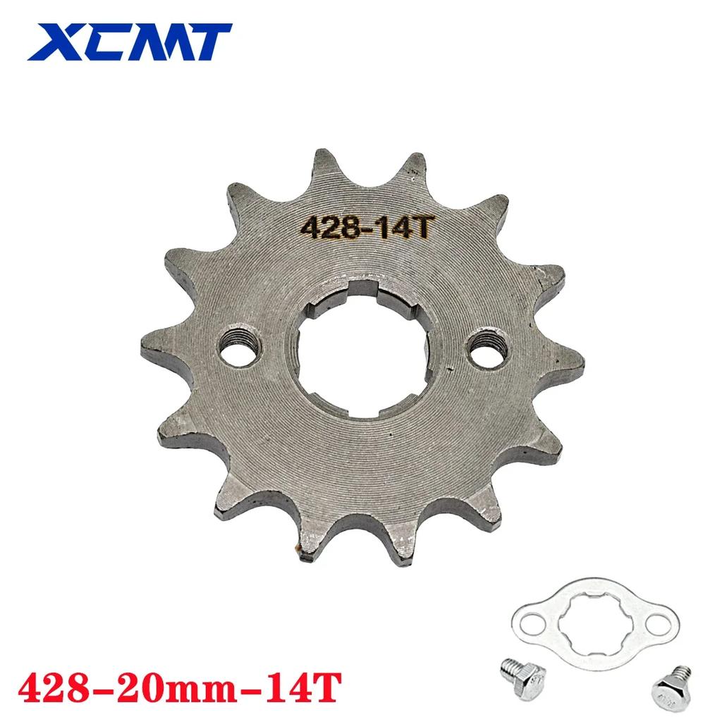428# 20mm 10T-19T Vorderritzel für BSE SSR SDG KAYO Dirt Pit Bike ATV Quad Go-Kart Moped Buggy Roller Motorrad