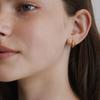 TATIANA (925 Silver) Volume Rope Hoop Earrings EC3101