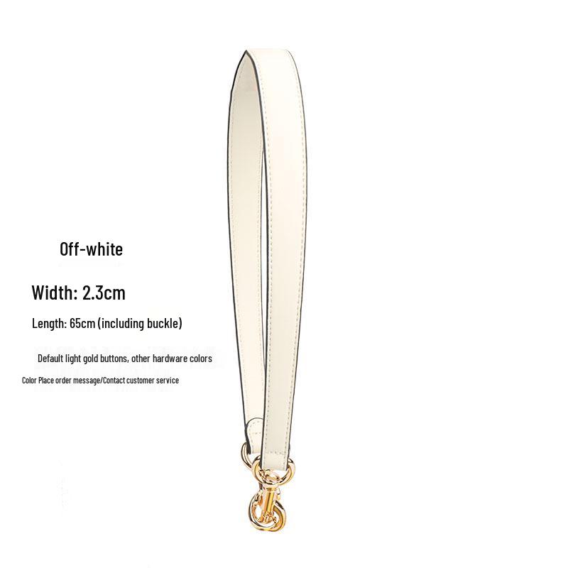 Black PU Handbag Replacement Strap: Women's Underarm Bag, Short Single Shoulder Handle, Trendy Plain Design