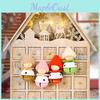 Handmade Knitted Hat Bell Christmas Decorations For A Warm Festive Atmosphere