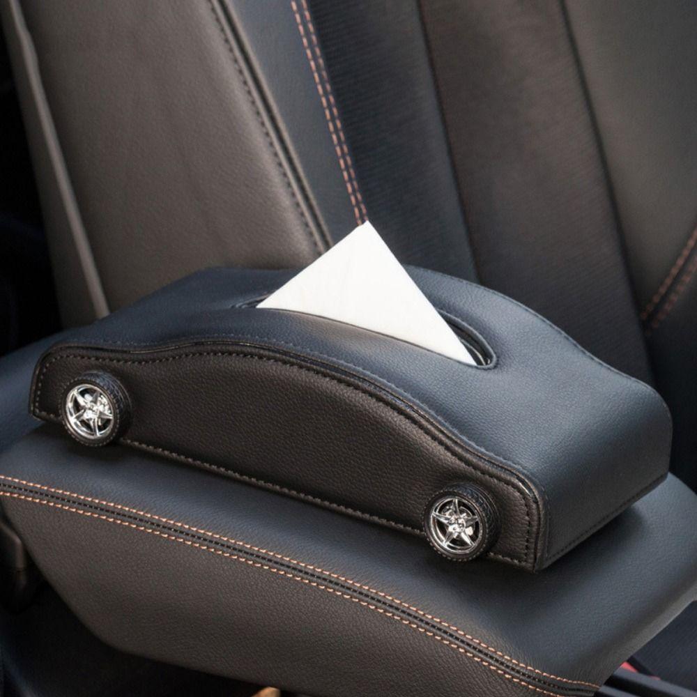Creative Tissue Dispenser Decorative Auto Napkin Holder Smooth Car Shape Tissue Box Vehicle