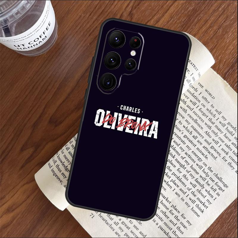 

Charles Oliveira Do Bronx Phone Case For Samsung Galaxy S25 S23 S22 S21 Ultra S9 S10 S20 Plus S24 FE Funda Cover Shell Galaxy S24 Plus