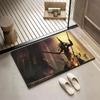 Blasphemous Game Floor Mat Soft Thickened Flannel Door Mat Non-Slip Living Room Rug Home Decor