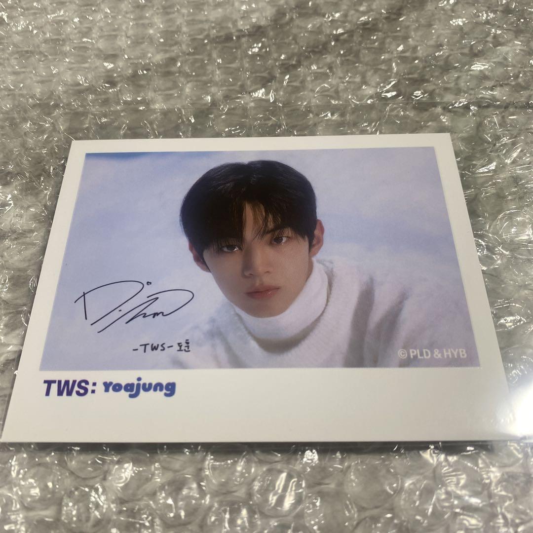 

[Б/У] TWS Yaejung Yoajeong Signed Card Dohoon DOHOON