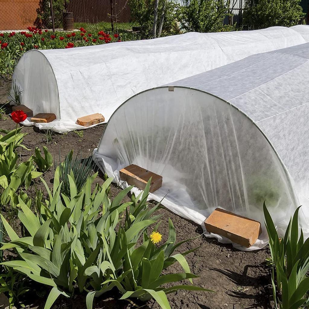 Nonwoven Plant Cover 3m x 10m Freeze Protection Fabric Durable Reusable Garden Frost Wind Pest Shield Winter Vegetable Greenhouse Blanket