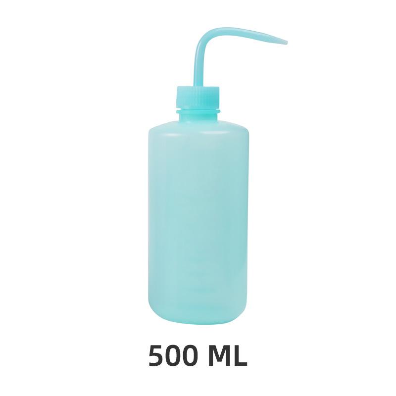Botella pulverizadora de 3 colores con boquilla curva para higiene y limpieza, botella exprimible 250/500ML
