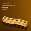Bamboo Shot Glass Holder & Decanter Rack Set