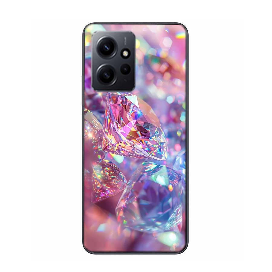 Shining and Dazzling Diamond Gemstones Phone Case For Redmi 12 13C 12C 15C 9 10 10C Note 13 Pro Plus 14 15 Pro 9T 9C 9A TPU Soft