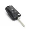 Flip Folding Remote Car Key Shell For Chevrolet Cruze Epica Lova Camaro Impala 2 3 4 5 Button Hu100 Blade Replacement