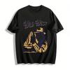 Wild West Cowboy Print Vintage Casual Top Pure Cotton T-shirt