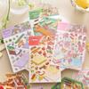 2pcs fun 3d landscape sticker Planner Creativity Decorative Hand Account Hand Account  Scrapbooking material