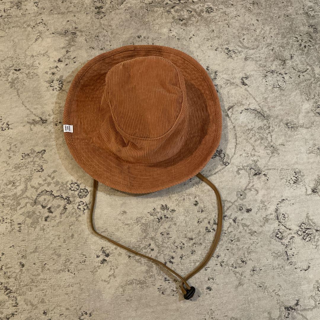 

[Б/У] Шляпа сафари Herschel из коричневого вельвета