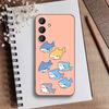 Cute Shark Phone Case For Samsung Galaxy A73,A21s,A22,A31,A52,A53,A71,A41Soft Black Shell