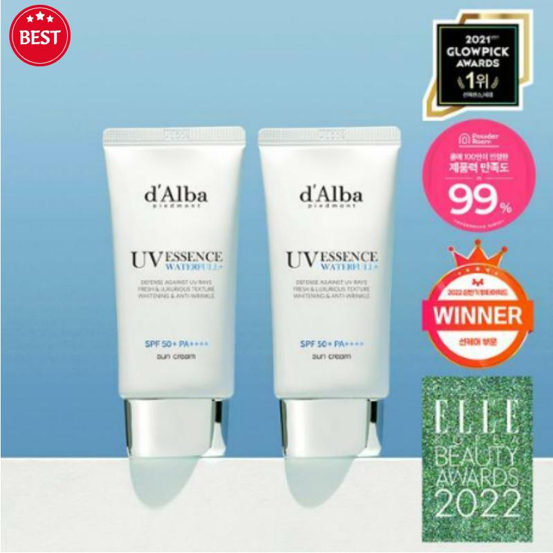 d'Alba Waterfull Essence Sunscreen Duo (50ml + 50ml)