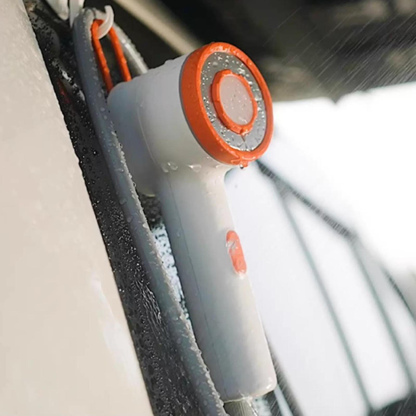 

Portable Shower with Light Adjustable Electric Outdoor Camping Storage Bag for RV Travel