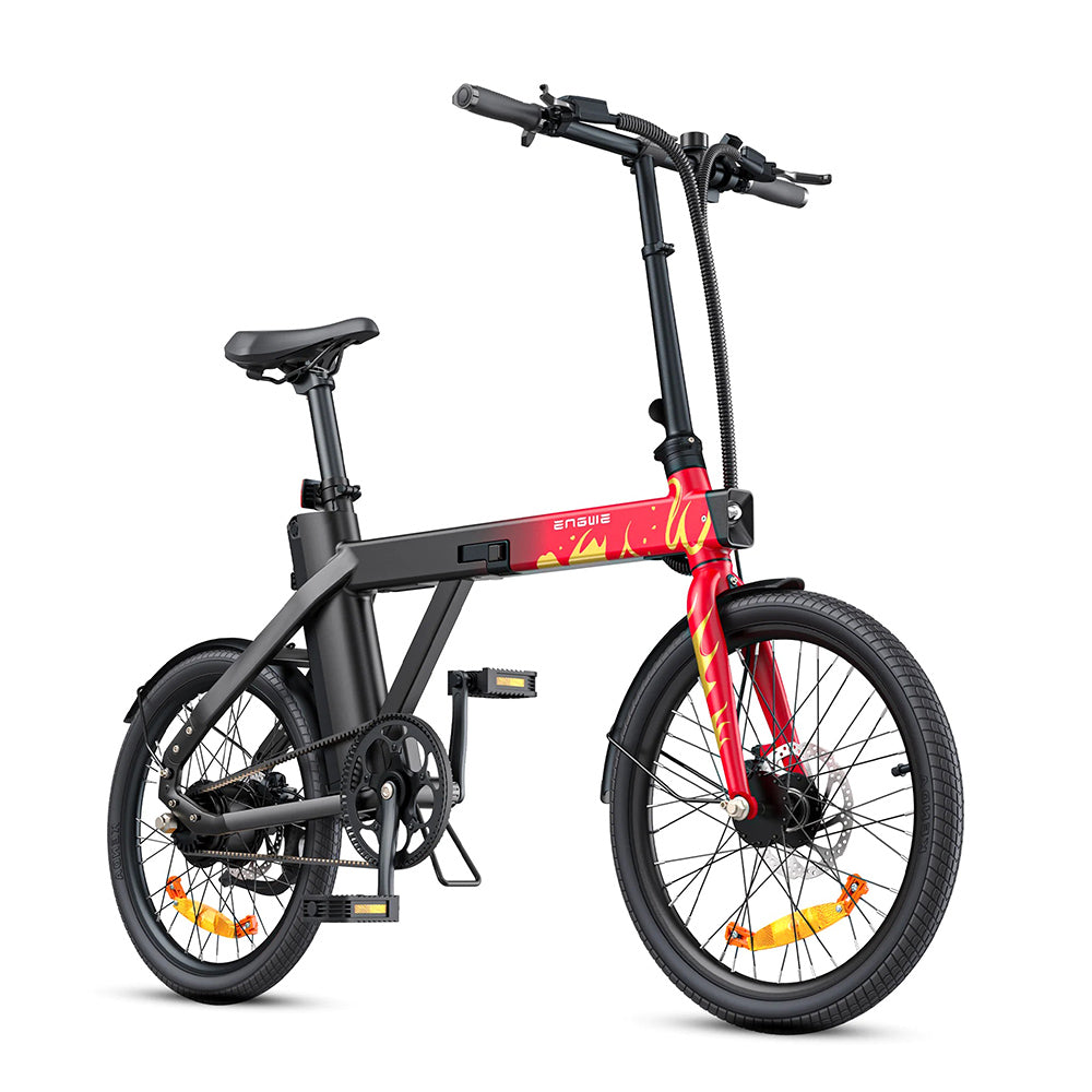 Engwe P20 City Falt-E-Bike 250W, 36V 9,6Ah Herausnehmbarer Akku, 25km/h, 20"×1,95" Reifen, Hydraulische Scheibenbremsen