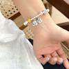 Bracciale Gatto Cinese Retrò: Design alla moda e versatile a moneta di rame per donna