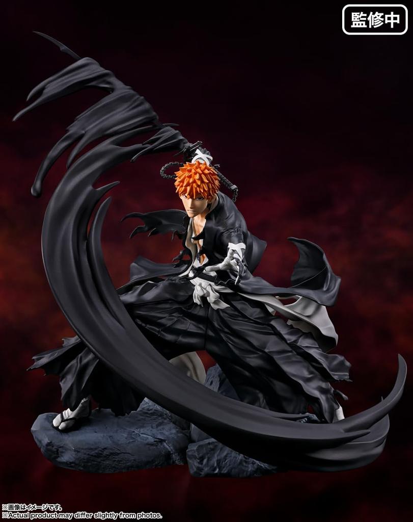 TAMASHII NATIONS TAMASHII NATIONS Figuarts ZERO BLEACH Miléniová krvavá válka Slepice Ichigo Kurosaki Tisícletá krev 220 mm Malovaná Kompletní figurka