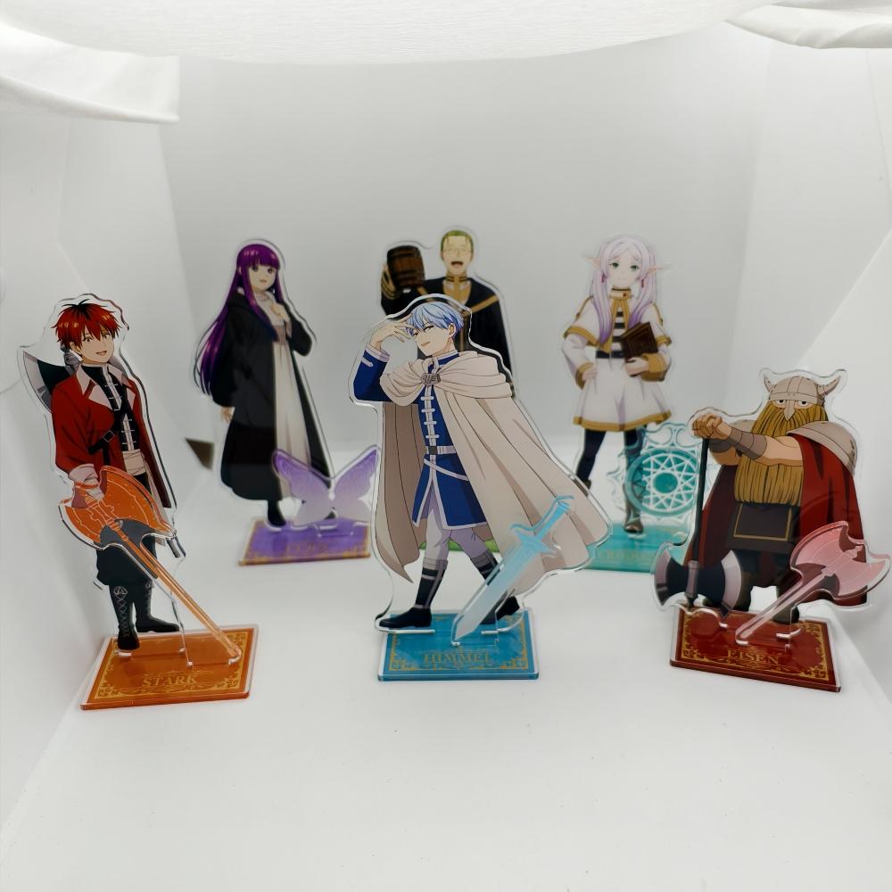 Anime Frieren: Beyond Journey's End Frieren At The Funeral Cosplay Collectible Acrylic Figure Stand Model Plate Desk Decor