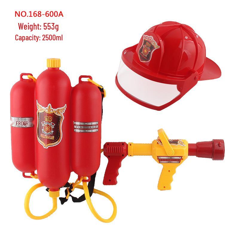 Kids' Pump-Action Fire Hose Water Blaster Toy for Summer Fun