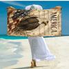 1pc American Freedom Eagle Microfiber Beach Towels Quick Dry Towel Sand Beach Towels Pool for Travel Swim Pool. S072101109