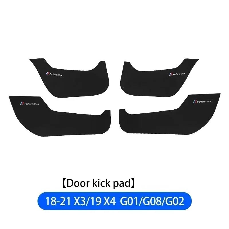

For BMW Door Anti-Kick Pad BMW G30 F39F15 F16F48F30 G05 G20 F10 G11 G12 car door kick guard black