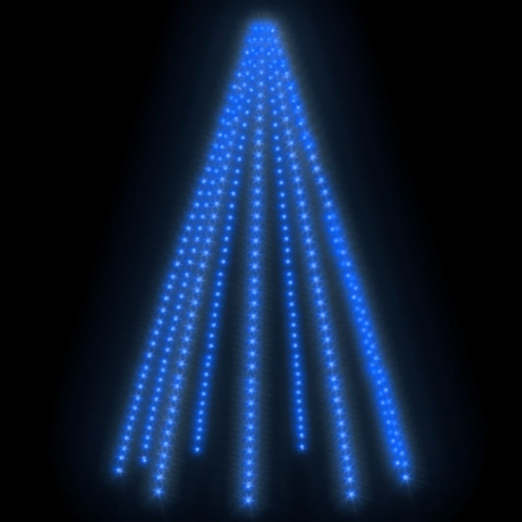 Christmas Tree Light Net with 400 LEDs Blue 400 cm