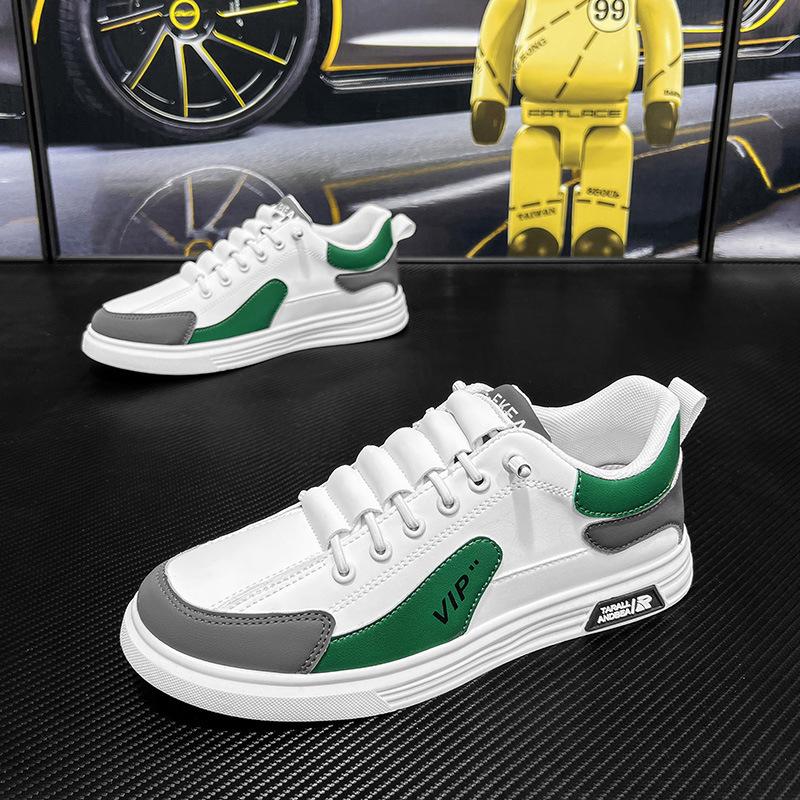 Men'S Shoes Casual Men'S Leather Shoes Sports Casual Board Shoes Versatile One Pedal Men