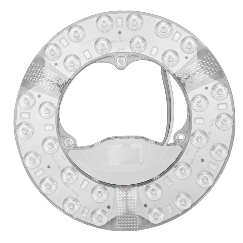 Ceiling Fan LED Light Energy Saving White Color Ceiling Light Retrofit Kit Round Light Replacement Panel PC Board 30W