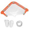 2 Set Triangle Holder Filter Stable Corner Sink Strainer with 100PCS Sink Strainer Bag for Kitchen