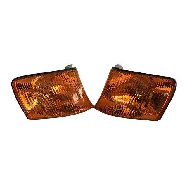 Car Front Turn Signal Lamp for Toyota CHASER GX100 JZX100 Corner Light 1996 1997 1998 1999 2000 2001 with Bulb 2PCS modle A