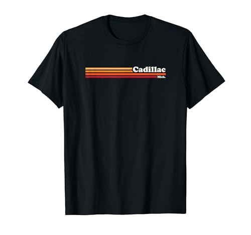 

1980s Vintage Graphic Style Cadillac Michigan T-Shirt