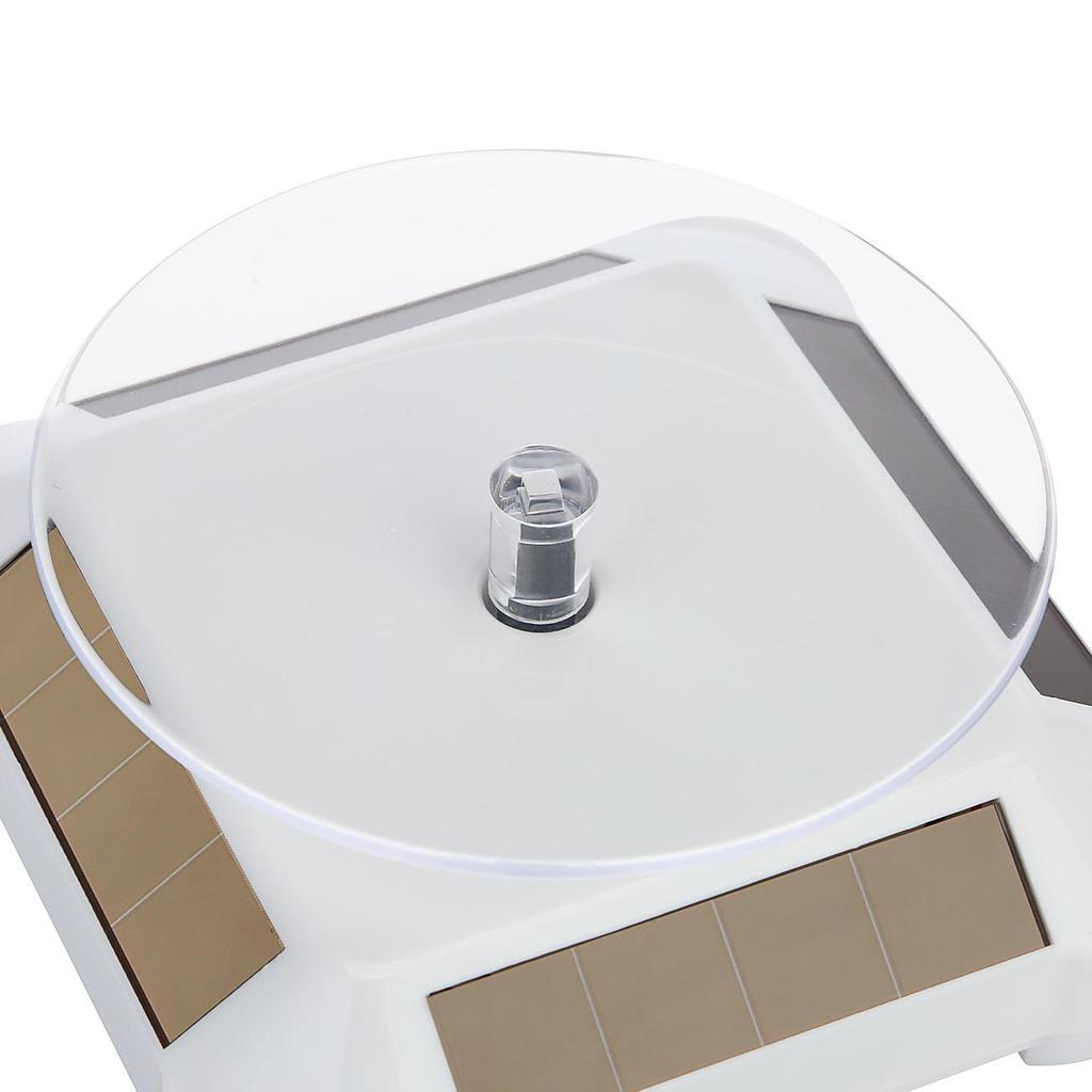 Solar-Powered Baoding Dual-Use Display Stand Turntable for Jewelry and Rotating Platform