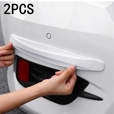 2pcs Car Bumper Protector Strip Guard Corner Protection Strips Scratch Protector Crash Anti Collision Auto Accessories