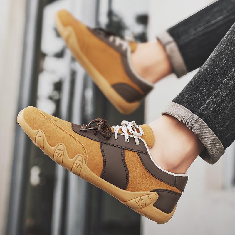 Fashion New Men's Flat Training Shoes Comfortable Versatile Spring Trend Soft Bottom Hiking Casual Forrest Gump Shoes Zapatillas Hombre