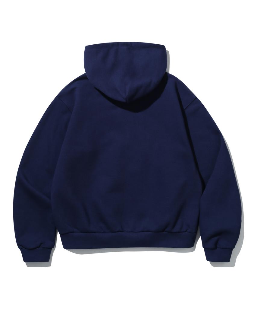 Urbanstoff Coral Reef Zip-Up Hoodie (Navy)
