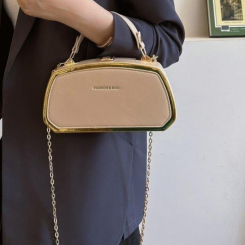 Luxus Damen Handtaschen Neue Mode Designer Schultertaschen Hochwertige PU Leder Kette Umhängetaschen Damen