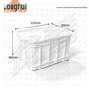 Longhui Plastic Storage Crate with Lid