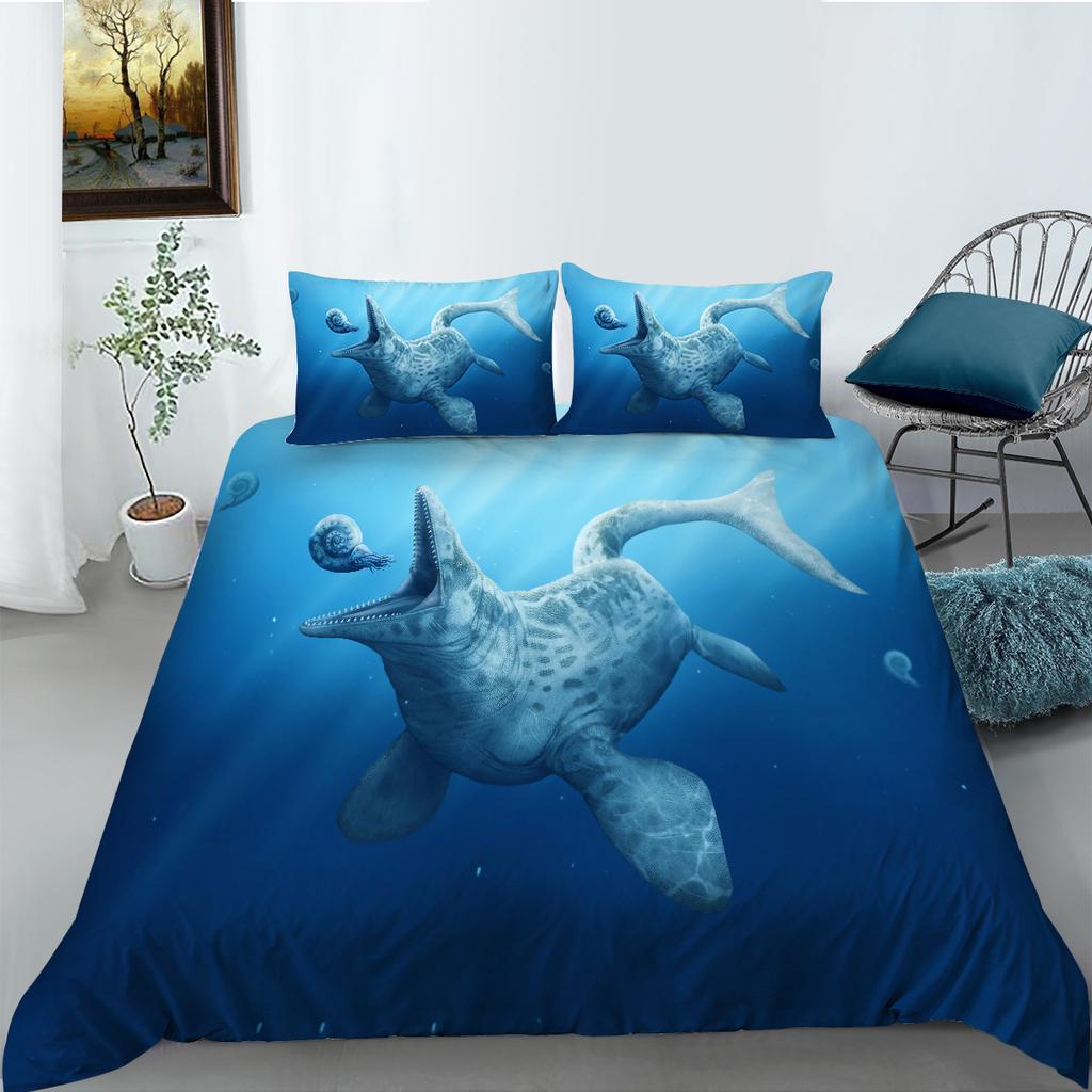 Polyester Bedding Two Or Three-Piece 3D Digital Printing Dinosaur Series
